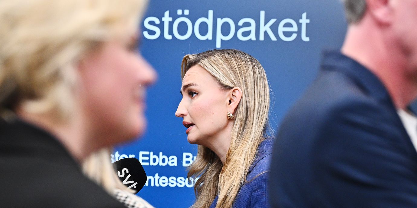 Energi- och näringsminister Ebba Busch (KD). Arkivbild.