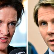 Anna Kinberg Batra och Erik Ullenhag.