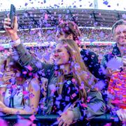 Publiken när Coldplay spelade på Ullevi i somras. 