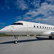 Ett av de nya statsflygplanen av typen Bombardier Global 6500.
