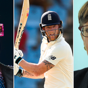 Elton John, Ben Stokes och Alison Saunders.