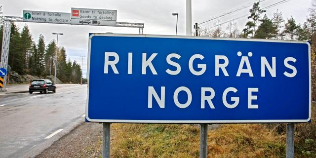 Svensk-Norska gränsen. Grundseth, Dag W. / TT NYHETSBYRÅN