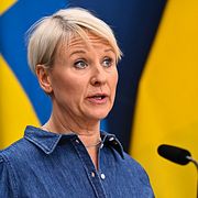 Äldre- och socialförsäkringsminister Anna Tenje (M).