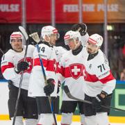 Bild från matchen som spelades i Danmark. 