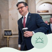 Senatens talman Mike Johnson