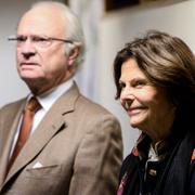 Arkivbild: Kung Carl Gustaf och drottning Silvia.