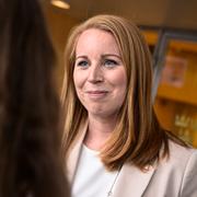C-ledaren Annie Lööf.