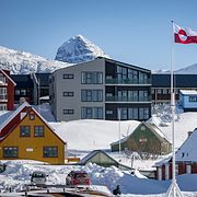 Grönlands huvudstad Nuuk.