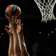 Basketmatch mellan CSKA Moskva och Olympiakos i maj 2015.