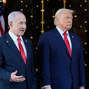 Netanyahu och Trump.