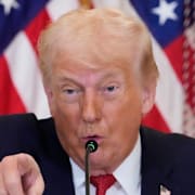 Danmarks statsminister Mette Frederiksen / Donald Trump.