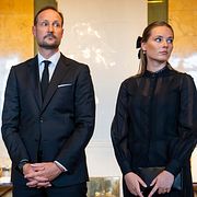 Kung Haakon och kronprinsessan Ingrid Alexandra.