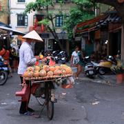 Illustrationsbild. Fruktförsäljare i Hanoi. Hau Dinh / AP