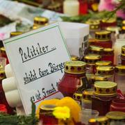 Ljus efter attacken i Berlin.