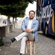Sverigedemokraternas partiledare Jimmie Åkesson (SD).