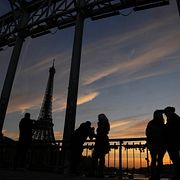 Arkivbild från Paris. 