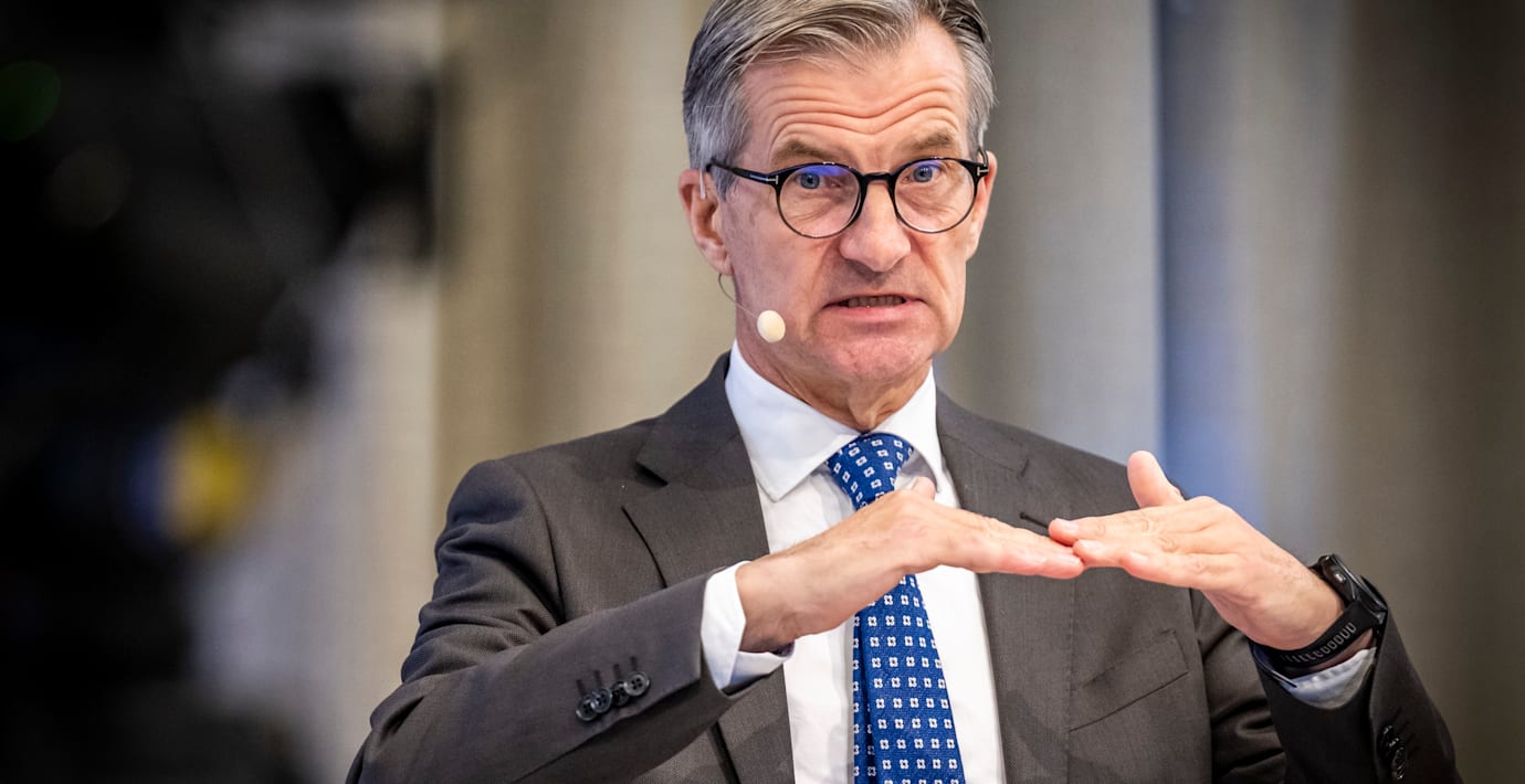 Riksbankschef Erik Thedéen. Arkivbild.