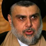 Shiapredikanten Moqtada al-Sadr.