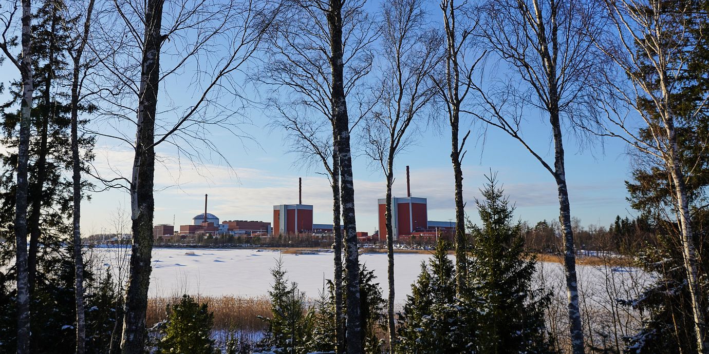 Det finska kärnkraftverket Olkiluoto på ön med samma namn.