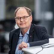Clas Svahn, journalist och ordförande i Ufo-Sverige.