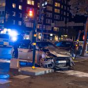 Den kraschade bilen, 30 augusti.