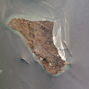 Soldater från den amerikanska elitstyrkan 82nd Airborne/satellitbild av Kharg.