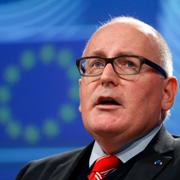 EU-kommissionens förste viceordförande Frans Timmermans.