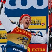 Harald Östberg Amundse firar. 