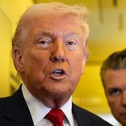 USA:s president Donald trump och försvarsminister Pete Hegseth.