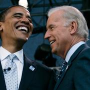 Obama och Biden /Arkivbild