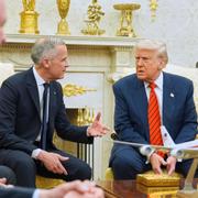 Carney och Trump. 