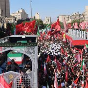 Uppgifterna om de nya explosionerna kommer samtidigt som den dödade högste ledaren Ali Khamenei begravs i Mashhad.