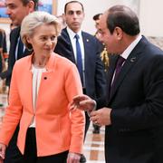  Ursula Von der Leyen och Abdel-Fattah el-Sissi