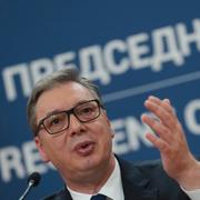 Serbiens president Aleksandar Vucic.