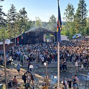 Musik- och kulturfestivalen Urkult i Näsåker i Sollefteå kommun. Folkhälsomyndigheten kopplar flera mässlingsfall till Urkult