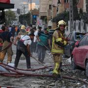 Förödelse i Teheran på fredagen efter Israels första attacker.