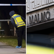 Bild från brottsplatsundersökningen under förra året/Malmö tingsrätt.