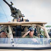 Arkivbild från 2023: Karl Engelbrektson, under sin tid som arméchef, i samband med att armén firar 500 år på Gärdet i Stockholm.