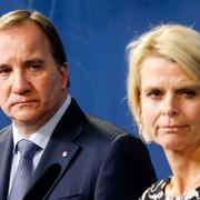 Stefan Löfven och Åsa Regnér. Arkivbild.