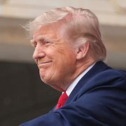 Donald Trump i Arlington, Virginia den 25 maj 2026.
