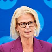 Finansminister Elisabeth Svantesson (M). Arkivbild.