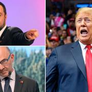 Matteo Salvini/Pierre Moscovici/Donald Trump.