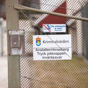 Utanför anstalten Hinseberg. Arkivbild.