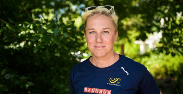 Förbundskapten Kajsa Bergqvist. JOEL MARKLUND / BILDBYRÅN