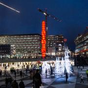 Sergels torg i Stockholm. 