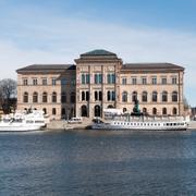 Nationalmuseum i centrala Stockholm.