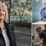 Stora bilden: Annika Alexius, professor vid Stockholms universitet. Lilla bilden högst upp till höger: Lars Jonung, professor vid Lunds universitet. Lilla bilden nere till höger: John Hassler, professor i nationalekonomi. 