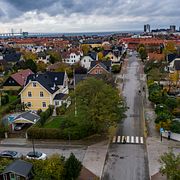 Villor i gamla Limhamn i Malmö. Under maj blev villapriserna i Malmö 0,7 procent dyrare.