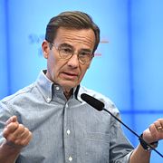 Arkivbild: Moderaternas partiledare, statsminister Ulf Kristersson (M).