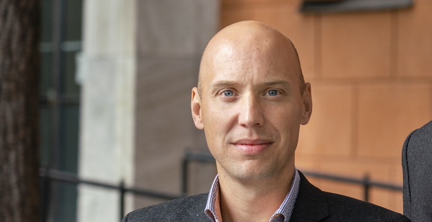 John Skogman, trader och poddare. 